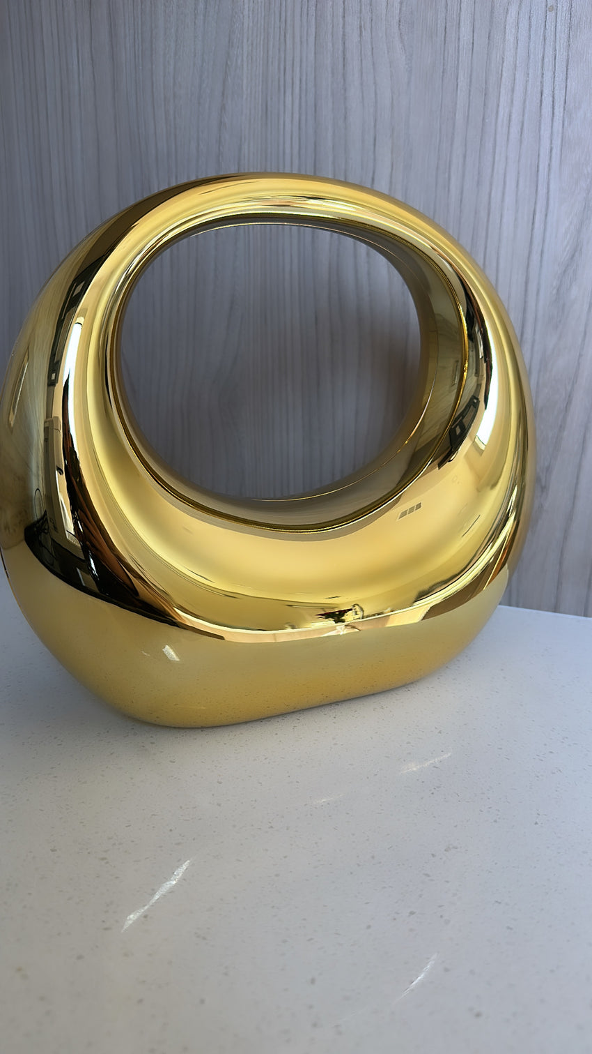 Gold Acrylic Bag